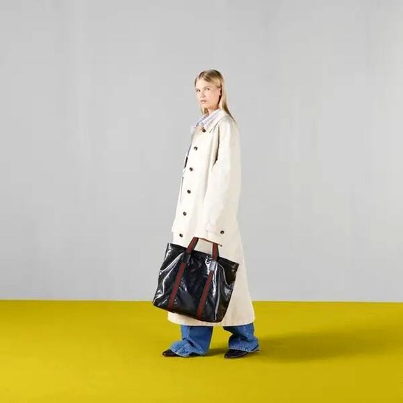 GUCCI Black GG Crystal Canvas Medium Tote Bag New & Authentic - Picture 11 of 11